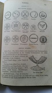 Page from 1918 publication "Girl Guiding" (Baden-Powell, Robert S.S.), showing requirements for All Round Cords.